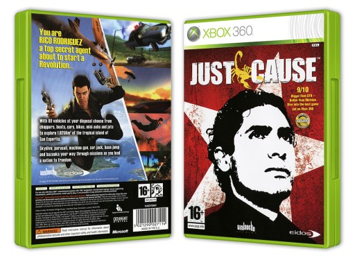 JUST CAUSE NOWA FOLIA XBOX360