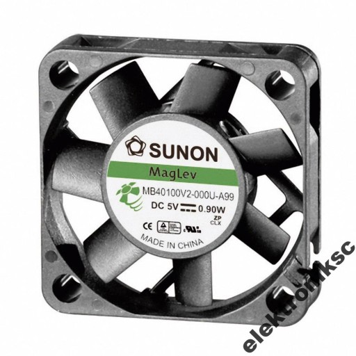 Wentylator 5VDC 40x40x10mm MB40100V2-A99 SUNON