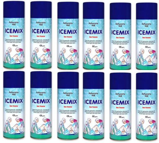 SPRAY CHŁODZĄCY ICEMIX LÓD SZTUCZNY 400 X 12