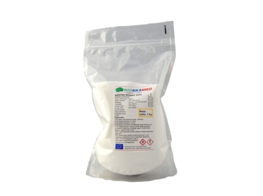 Czysty AZOTAN POTASU Saletra Potasowa 99,5% 1 kg