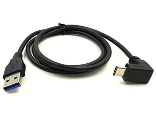 Kabel kątowy USB 3.1 USB-C typ C do USB 3.0 1M