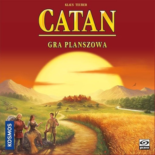 CATAN GRA PLANSZOWA (OSADNICY Z CATANU) PL