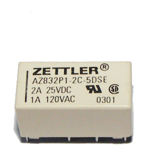 Przekaźnik AZ832P1-2C-5DSE 2A 25V Zettler cewka 5V