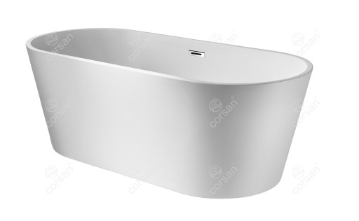Wanna wolnostojąca CORSAN Salina 160 cm+ KLIK KLAK