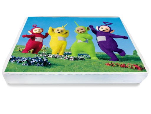 OPŁATEK NA TORT A4 Teletubisie Teletubbies PO