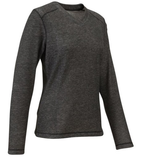 QUECHUA Sweter Damski BLUZA POLAR Lekki CIEPŁY # M
