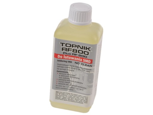 Topnik RF 800 do Lutowania +Pędzel - SMD BGA 50ml