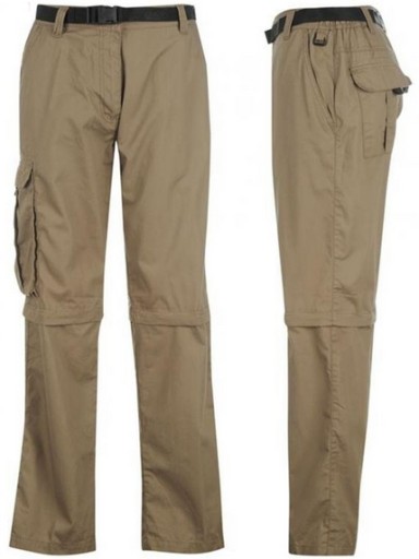 SKD0020 GELERT Spodnie outdoor 34 nog.SHORT beż