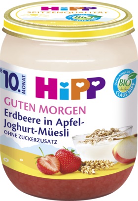 HIPP ZBOŻOWE MUSLI TRUSKAWKOWE NA ŚNIADANKO 160g