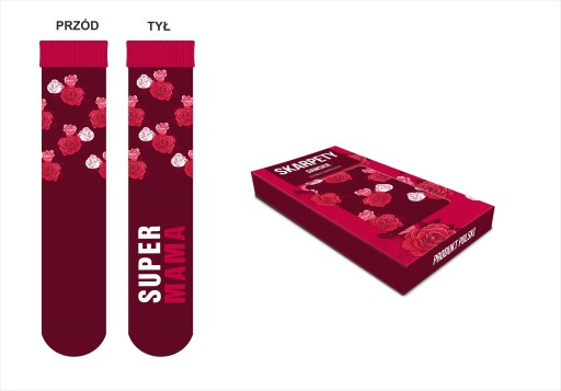 Skarpetki dla MAMY dzień MATKI skarpety PROMOCJA