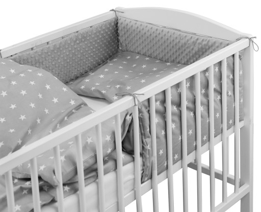 POŚCIEL DO ŁÓŻECZKA 120x60 MINKY BABYMAM 120x90 KOMPLET 3EL