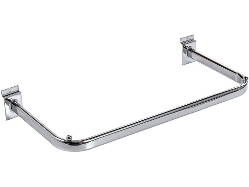 WIESZAK RAMOWY U 90cm NA PANEL SLATWALL b1