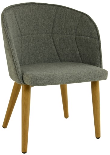 Fotel Dankor Design LIŚĆ szary