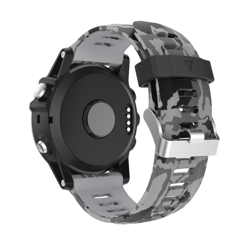 GARMIN pasek opaska Fenix 2 3 HR 5X GREY ARMY