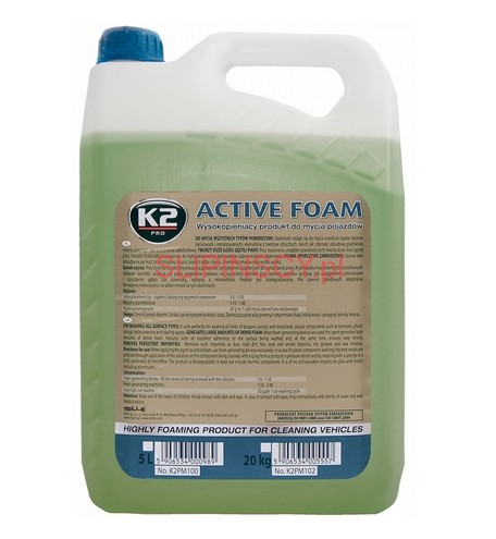 K2 piana активний aktive foam до myjki, karchera 5l1 - фото
