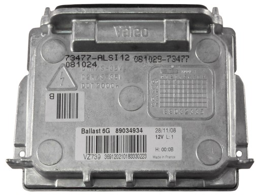 Блок розжига bi-xenon renault espace iv рестайлинг vz7391 - фото