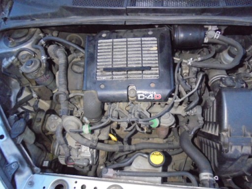 Toyota yaris 1.4 d4d 1nd-p52a двигатель комплектный1 - фото