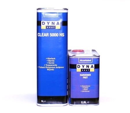 ПРОЗОРИЙ ЛАК KLAR CLEAR DYNA 5000 5L