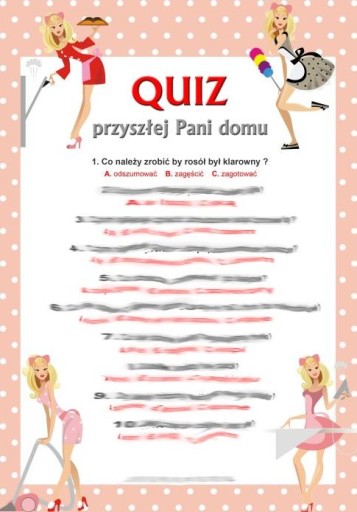 Quiz O Pannie Z Mokrą Głową