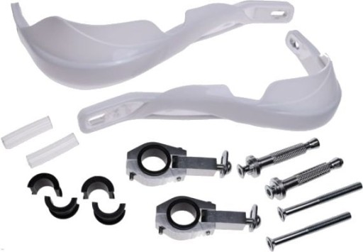 AW52552 - Handbary захист рук LEOSHI білий YAMAHA KTM