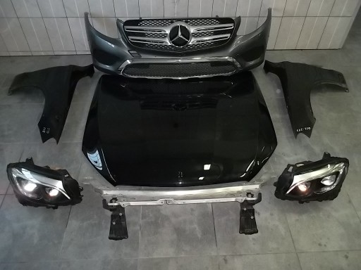 MERCEDES GLC 253 COUPE W253 КОМПЛЕКТ КАПОТ