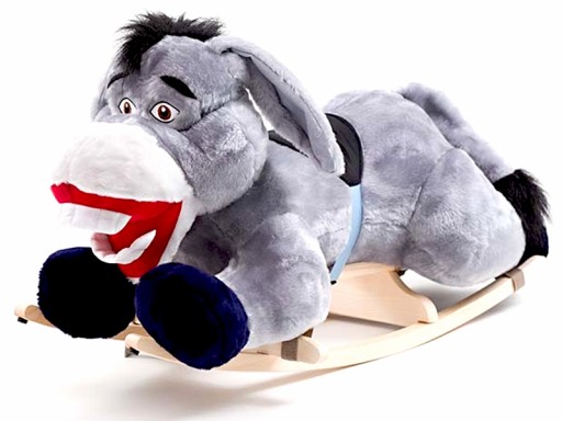 Krzesełko Bujane Osioł Zabawka Disney Urodziny Krzesełko Bujane Osioł Zabawka Disney Urodziny