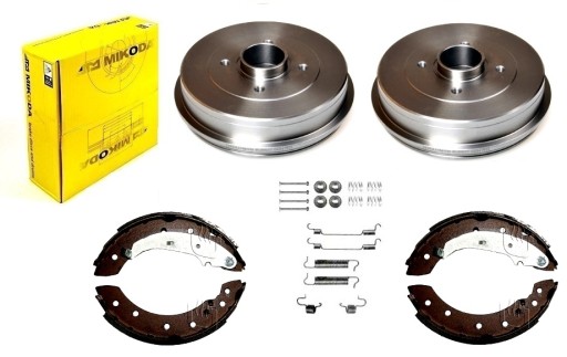 Барабани щелепи RENAULT CLIO II THALIA з ABS 203mm L