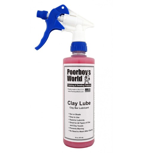 Poorboy World Clay Lube 118ML глиняная смазка!