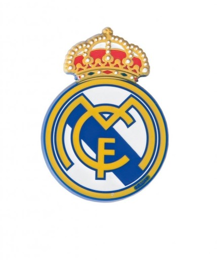 EMBLEMAT LOGO REAL MADRID MADRYT ORYGINAŁ ZNACZEK ...