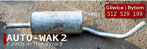 26.108 - КОНЦЕВОЙ ГЛУШИТЕЛЬ MEGANE I 1.9D SCENIC 96-03 ГОДА