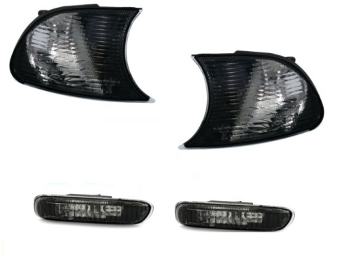 KPBM35 KBBM10 - Сигнали повороту BMW E46 купе BLK передня бічна