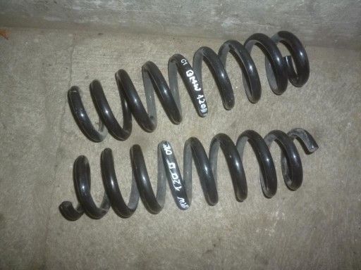spring springing rear part BMW 1 E87 2.0D 2005
