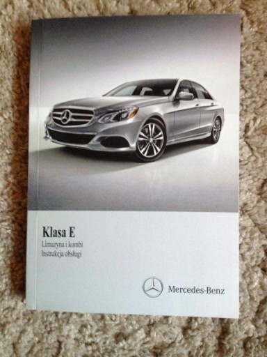 Mercedes E Class W212 FL польське керівництво по експлуатації
