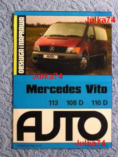 MERCEDES VITO Керівництво по ремонту обслуговування ремонт