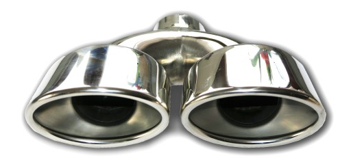 НАКОНЕЧНИК ВИТЛЮПУ, КРИШКА, подвійний глушник, нерж