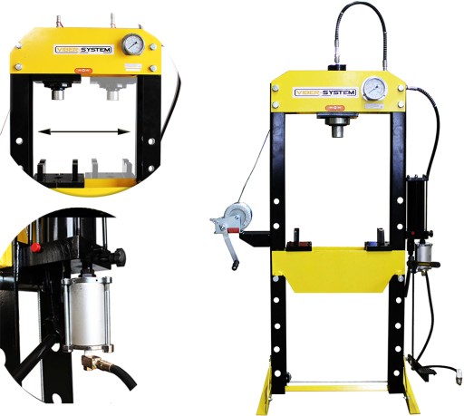 ГІДРАВЛІЧНИЙ ПРЕС ДЛЯ ПРЕСУВАННЯ ВТУЛОК ПІДШИПНИКІВ 30T