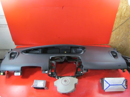 SCENIC 2 II dashboard cockpit console airbags airbag