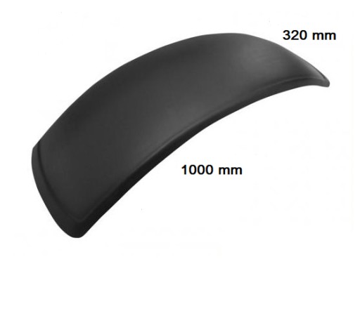 00 - Переднее крыло материал Kubot сильный 320x1000