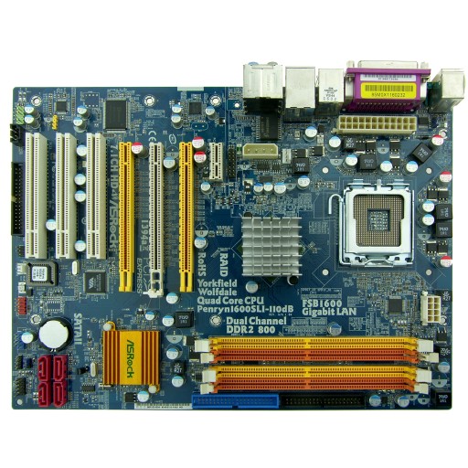 775 ASROCK PENRYN1600SLI-110DB 1.04 100% OK 5dD