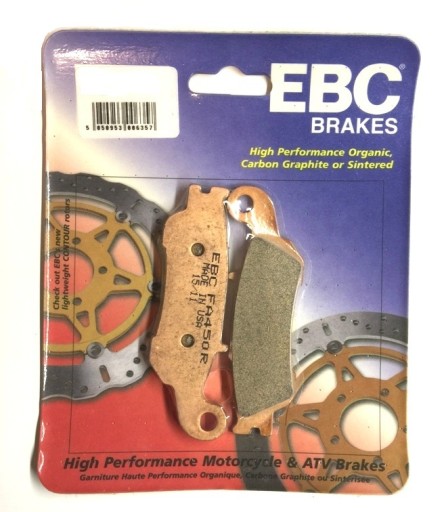 FA450R - КОЛОДКИ ПЕРЕДНІ YAMAHA WR YZF YZ 125 250 450 F 2T 4T