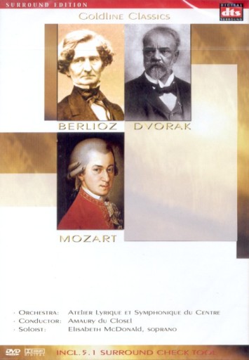 DVD Goldline Classics 12 Berlioz-Dvorak-Mozart