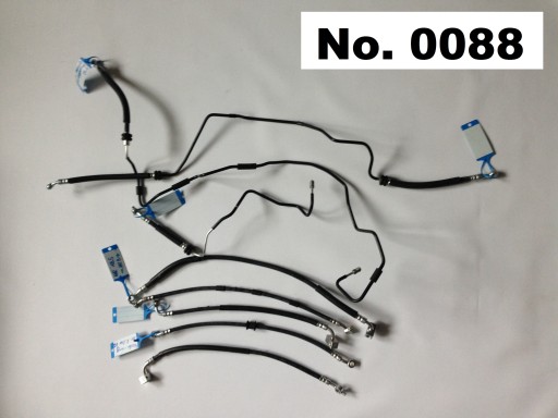 0088 - GSX-R 1300 Hayabusa тормозные магистрали тюнинг комплект.