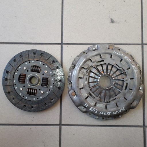 MERCEDES C E CLK ЗЧЕПЛЕННЯ ПРИТИСКНА ПЛАСТИНА 0002522805