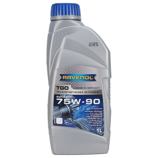 RAVENOL TGO 75W90 GL5 1L - przekładniowy olej do skrzyni biegów ...