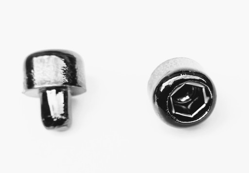 Заклепки шпильки для колесных дисков черный 12/7. 5 мм 120шт