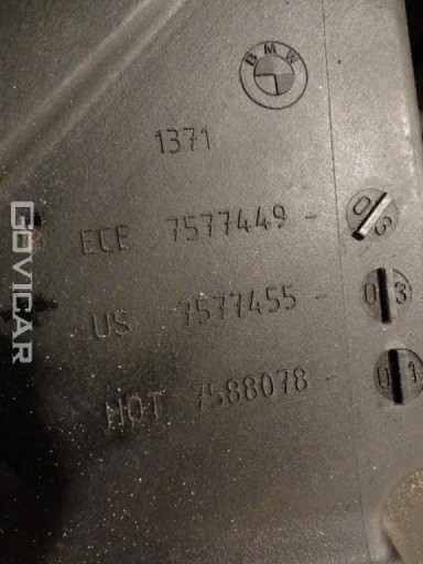 IDEALNY KPL. FILTER luft BMW E71 E70 X6 50i 1