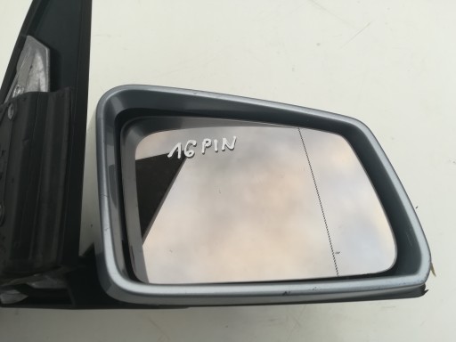 mirror right MERCEDES C KLASA W204 LIFT 16 PIN