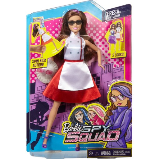 BÁBIKA BARBIE TAJNÁ AGENTKA DHF07 TERESA SPY SQUAD