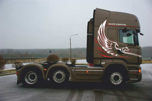 НАКЛЕЙКИ SCANIA R TOPLINE HIGHLINE GRIFIN