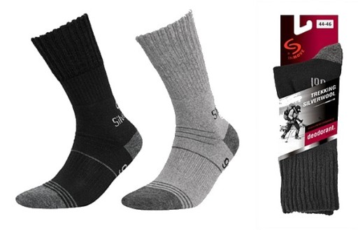 Шкарпетки JJW, чорні, розміри 44-46